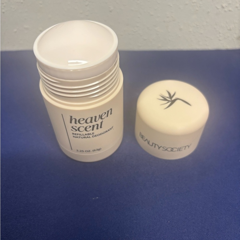 Beauty Society Heaven Scent Natural Refillable Deodorant BRAND NEW - Picture 3 of 3